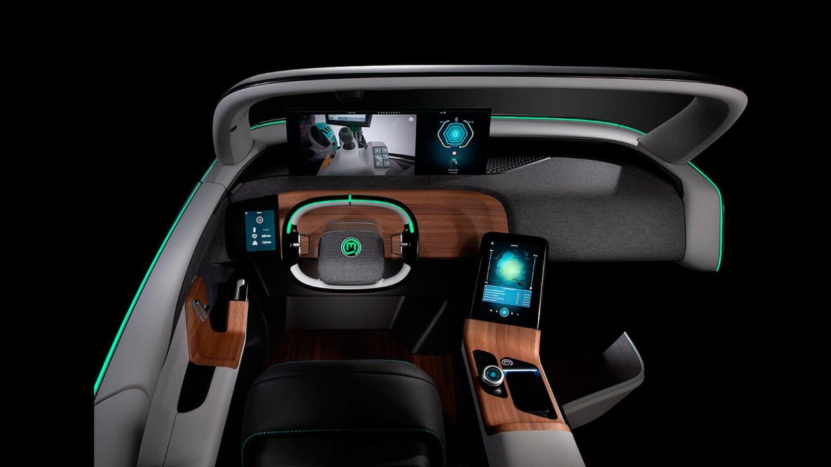 Интерьер автомобиля будущего
