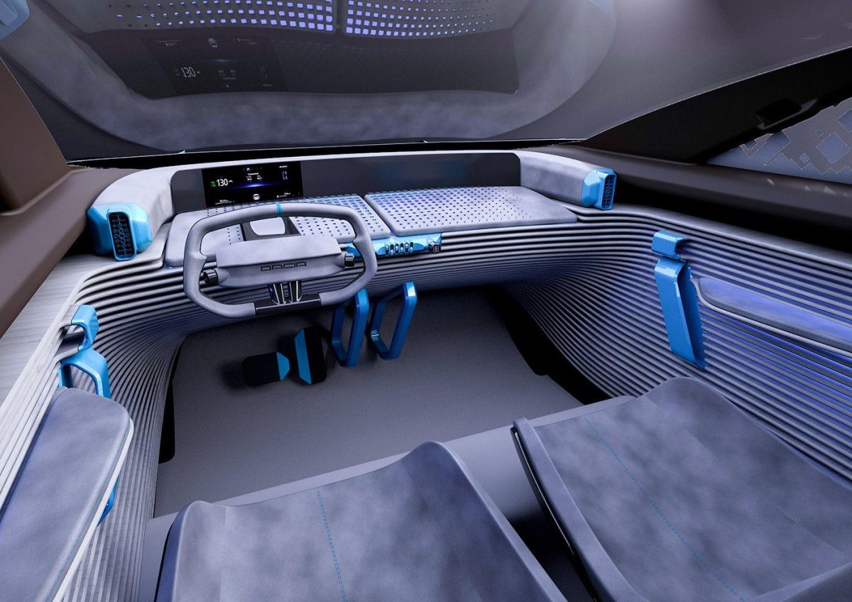 Концепт Рено внедорожник салон