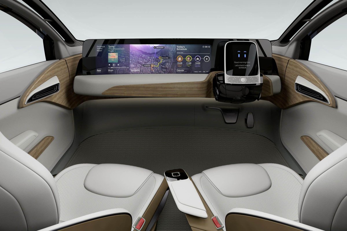 Nissan IDS концепт интерьер