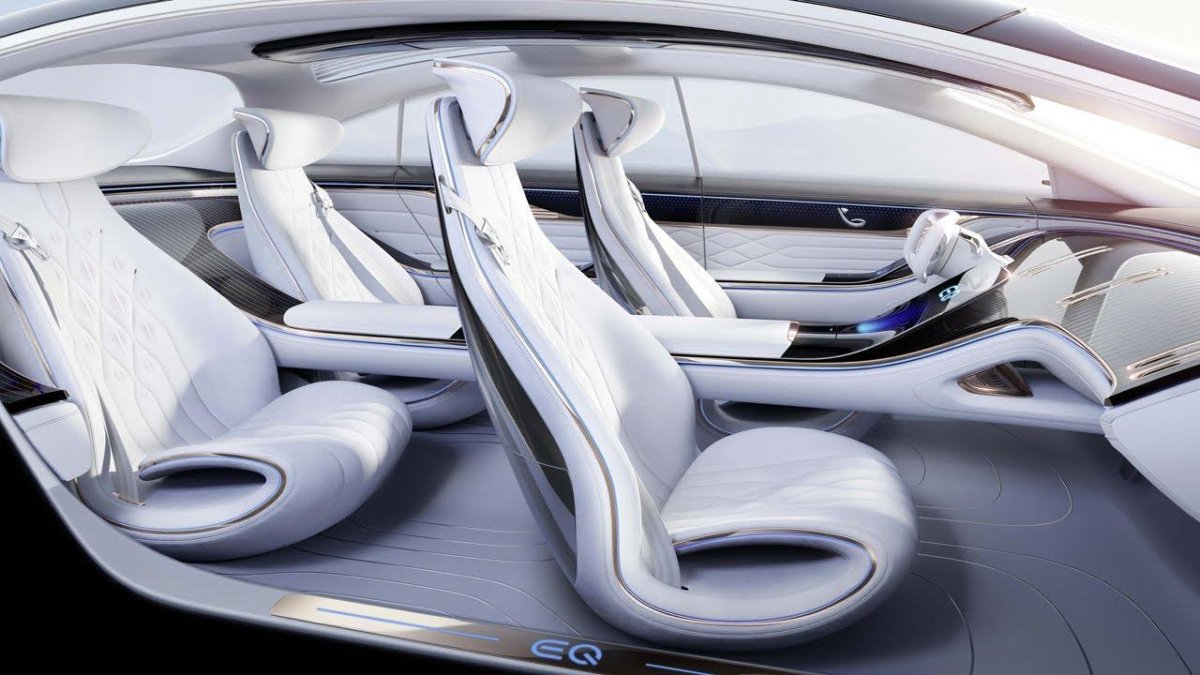 Мерседес Benz Vision EQS