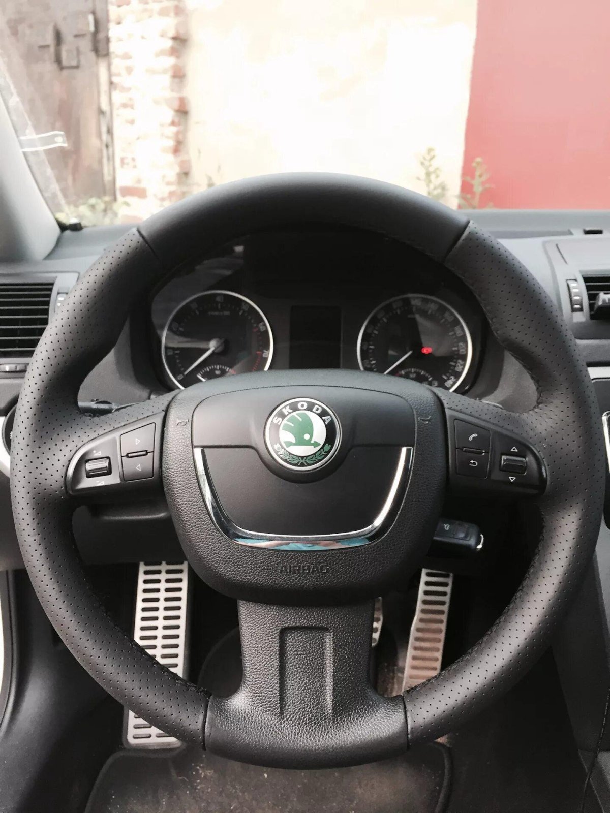 Руль Октавия а5 фл