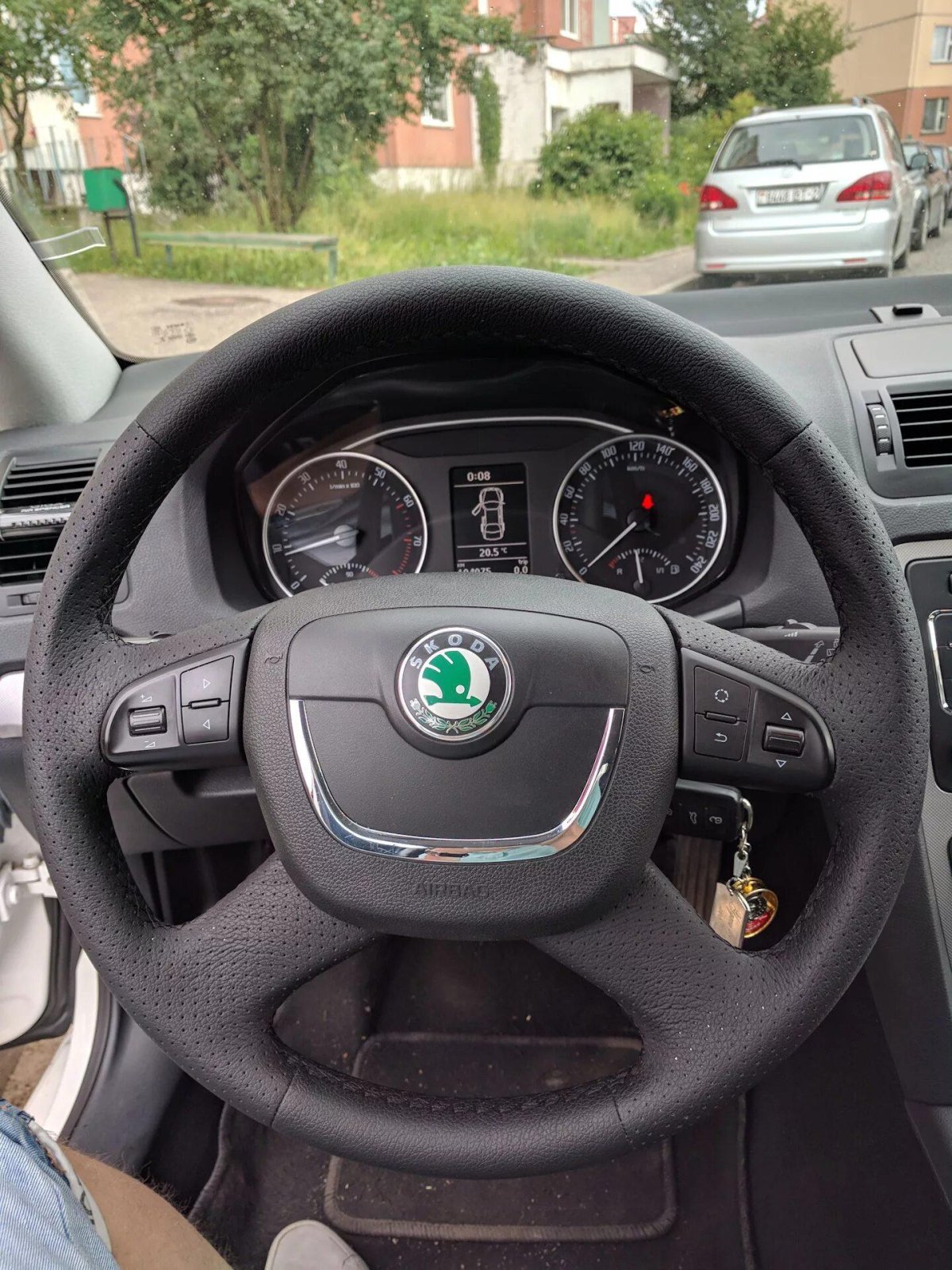 Руль Октавия а5 фл