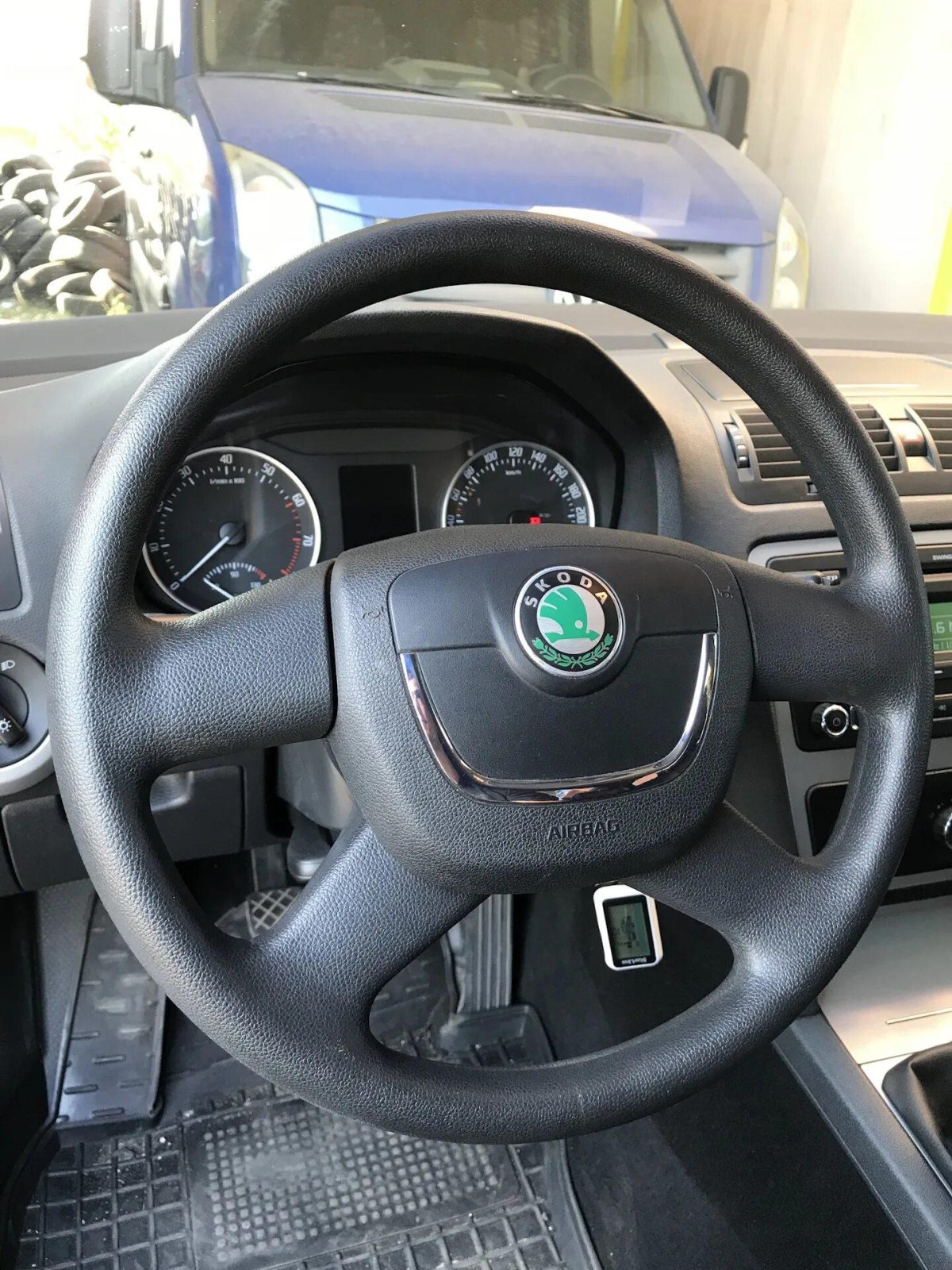 Перешив руля Octavia a5