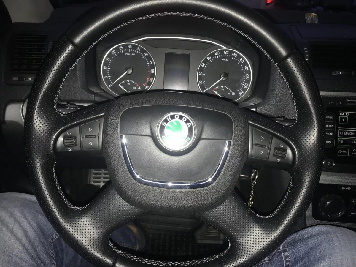 Перетяжка руля Октавия а5