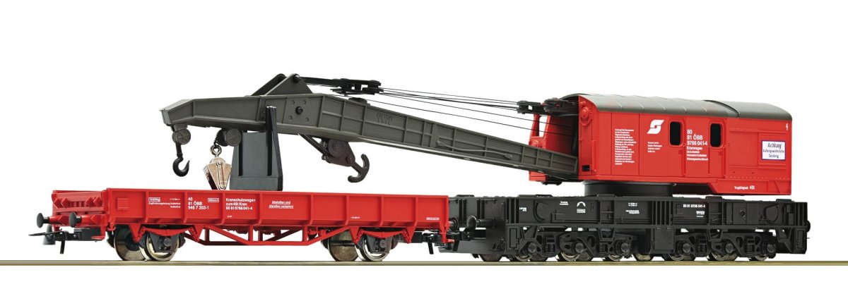 Roco 56240 кран с платформой