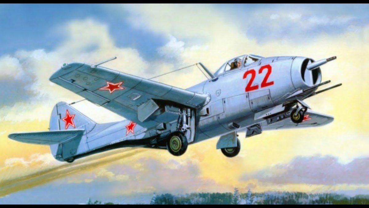 Миг-9 реактивный самолёт
