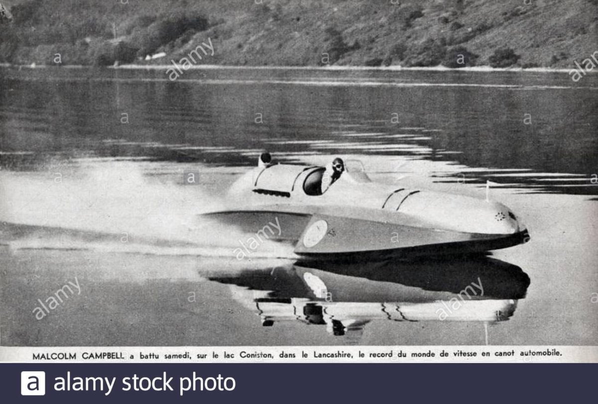 Катер синяя птица Кэмпбелл