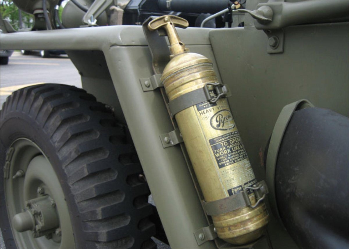 Немецкий танковый огнетушитель