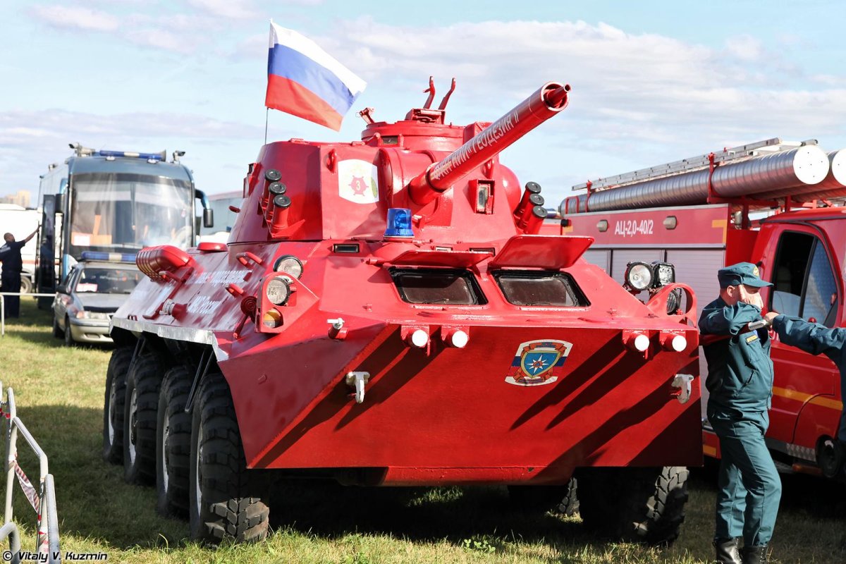 Пожарный танк Импульс-2м