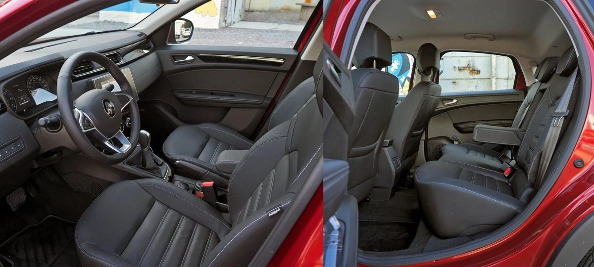 Рено аркана салон