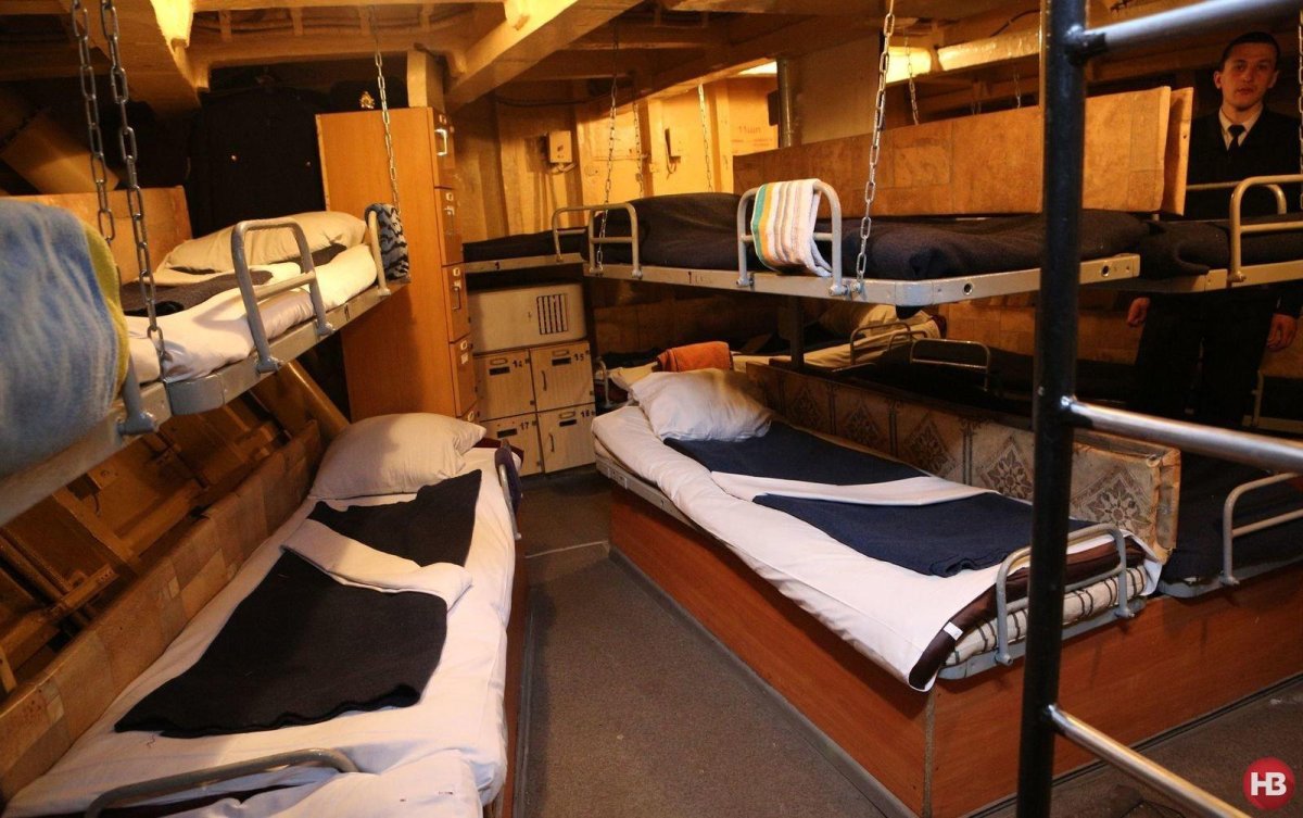 Матросский Кубрик на военном корабле