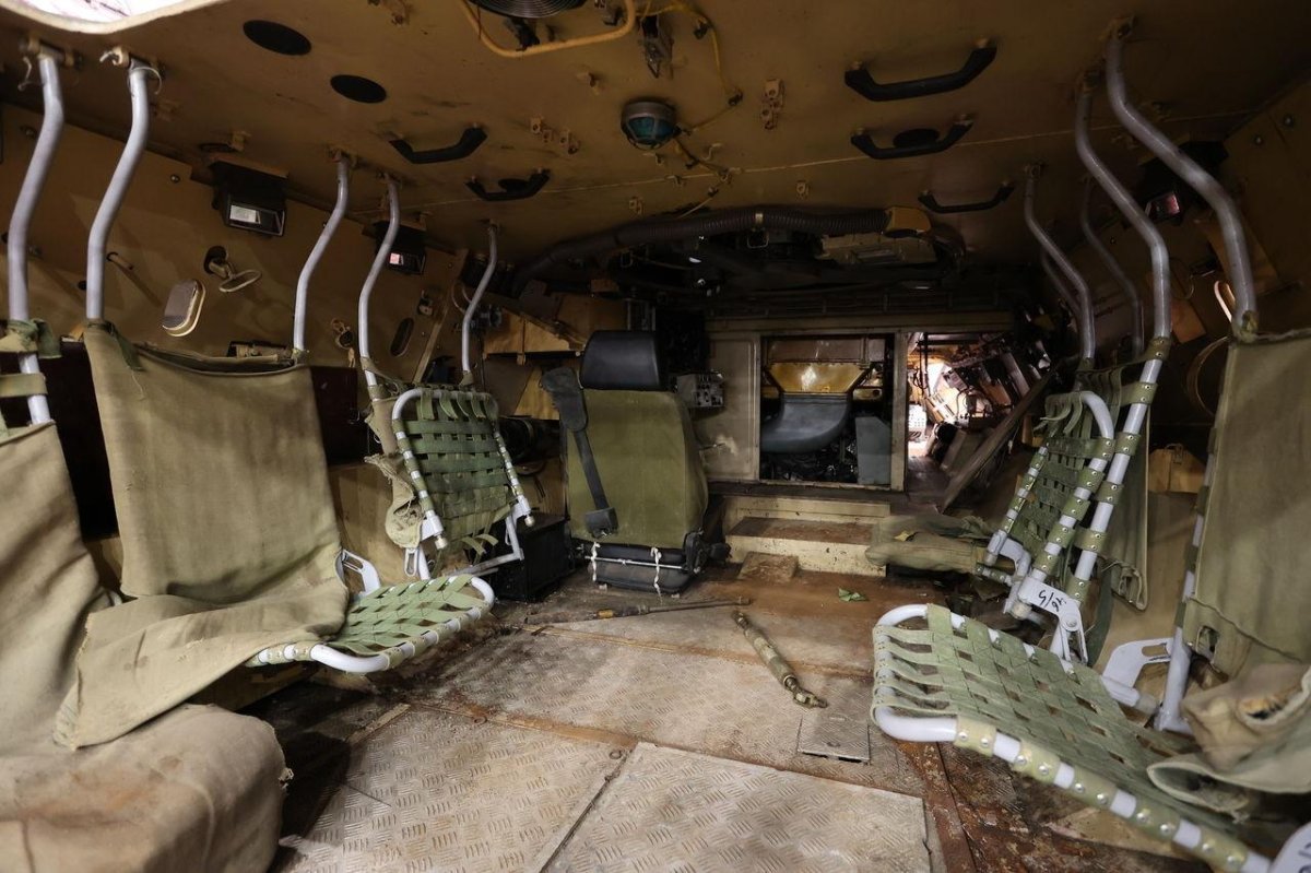 Парк Патриот трофе сво внутри