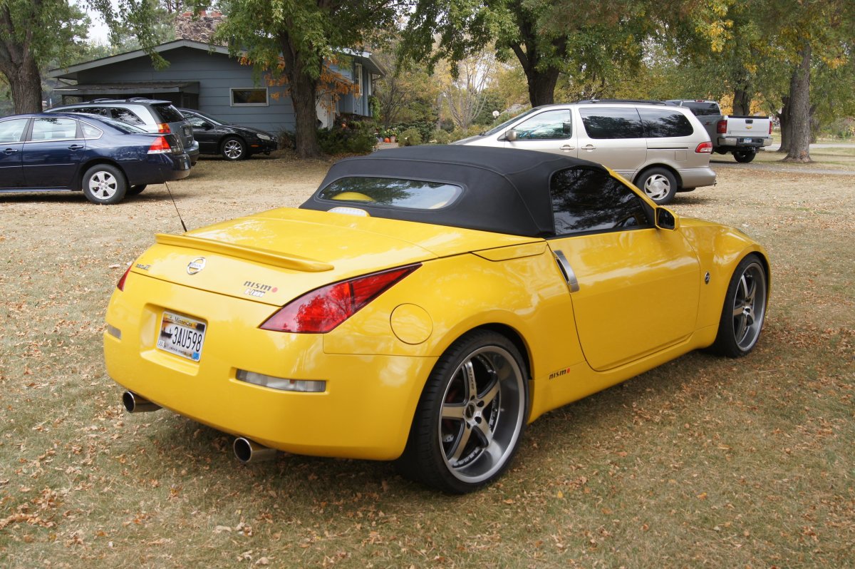 Nissan 350z Cabrio крыша