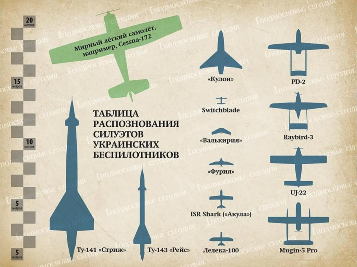 Украинские беспилотники в России