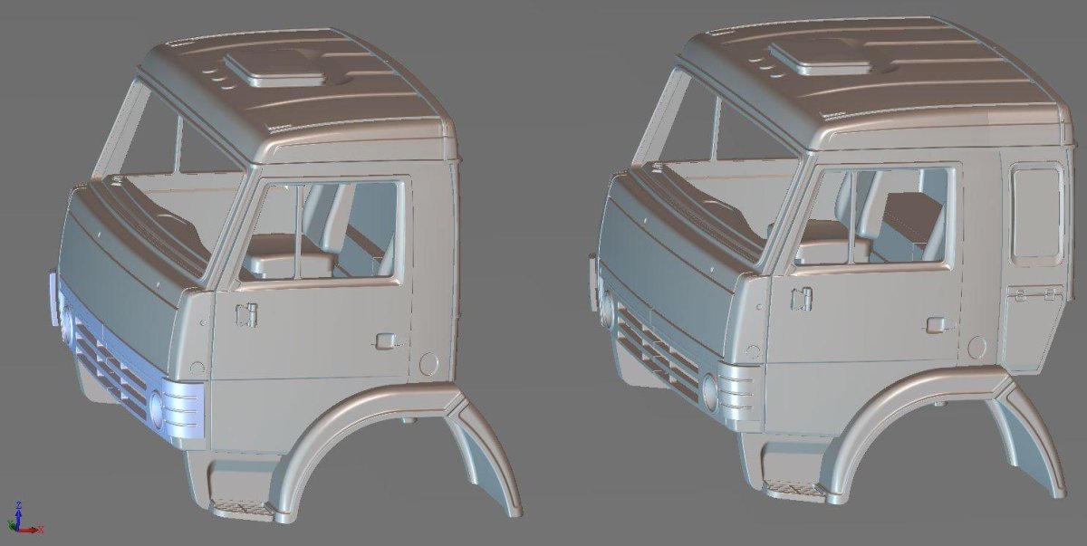 Кабина КАМАЗ 6520 1 комплектации