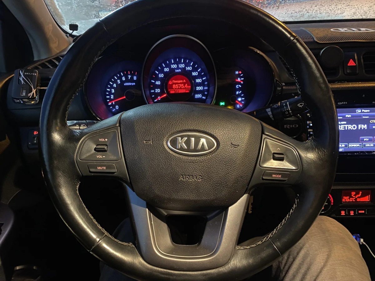 Руль Киа Рио 3 с подогревом
