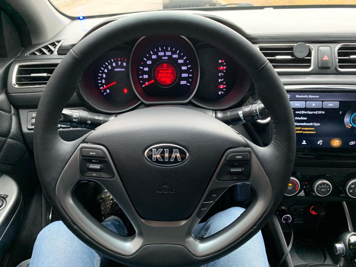 Руль кия Рио 4