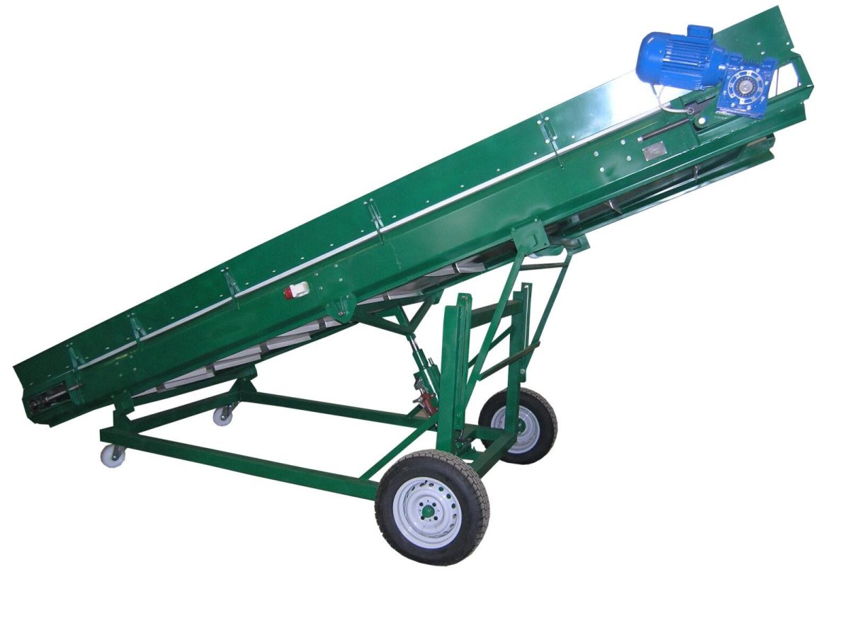 Конвейер ленточный наклонный 6000/600