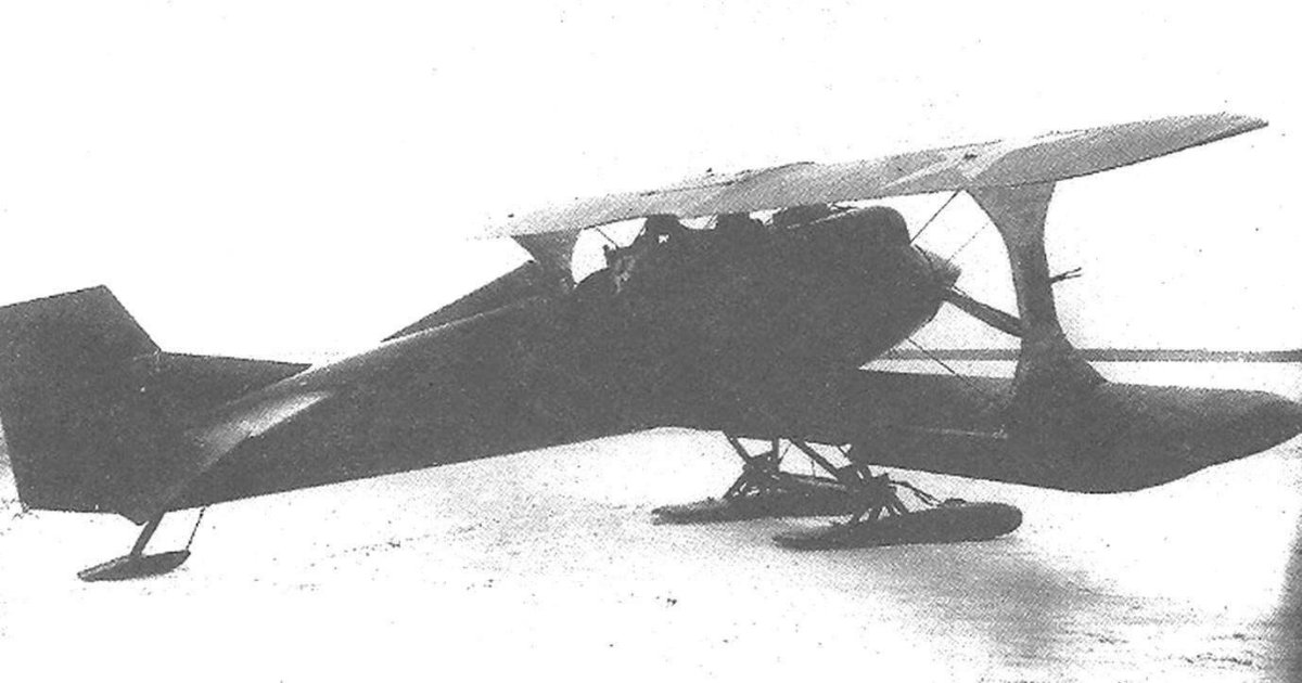 Истребитель биплан и-1 Григоровича