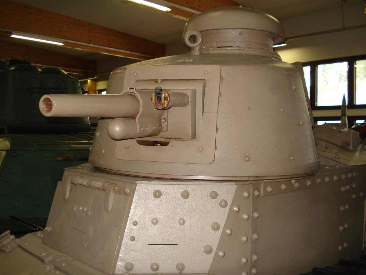 Пушка танка Рено ФТ-17