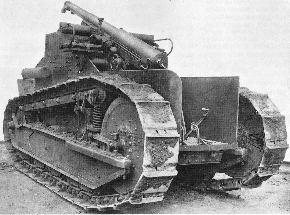 Рено ФТ 17 САУ