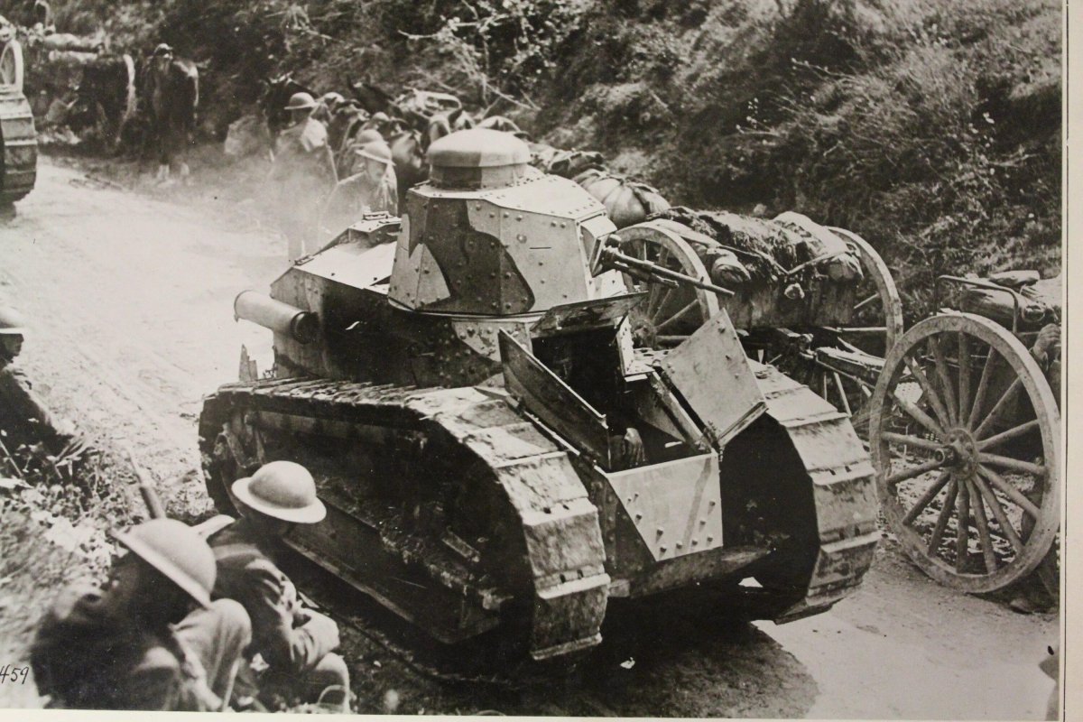 Renault ft-17 танк первой мировой