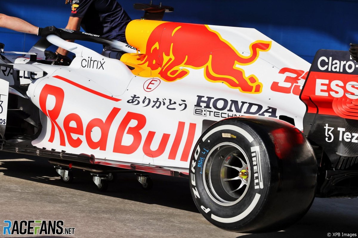 Red bull Honda f1
