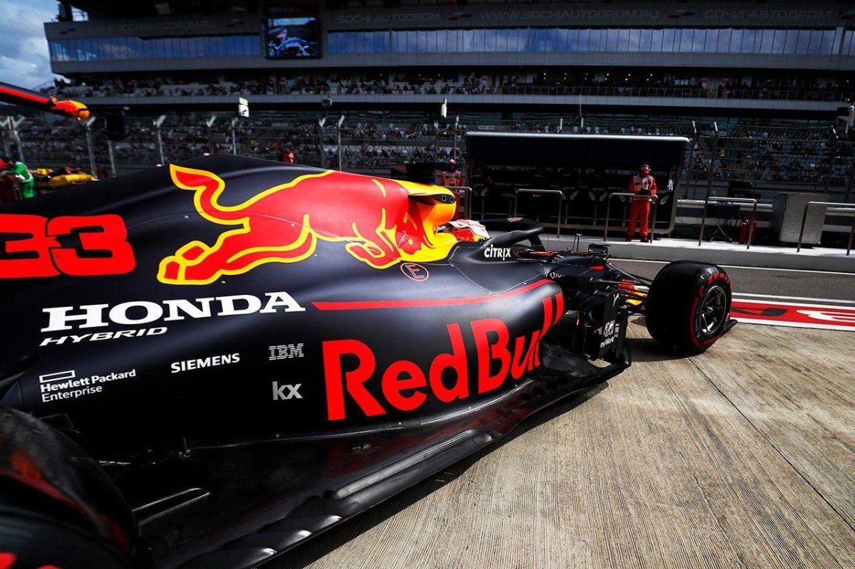 Red bull Honda f1