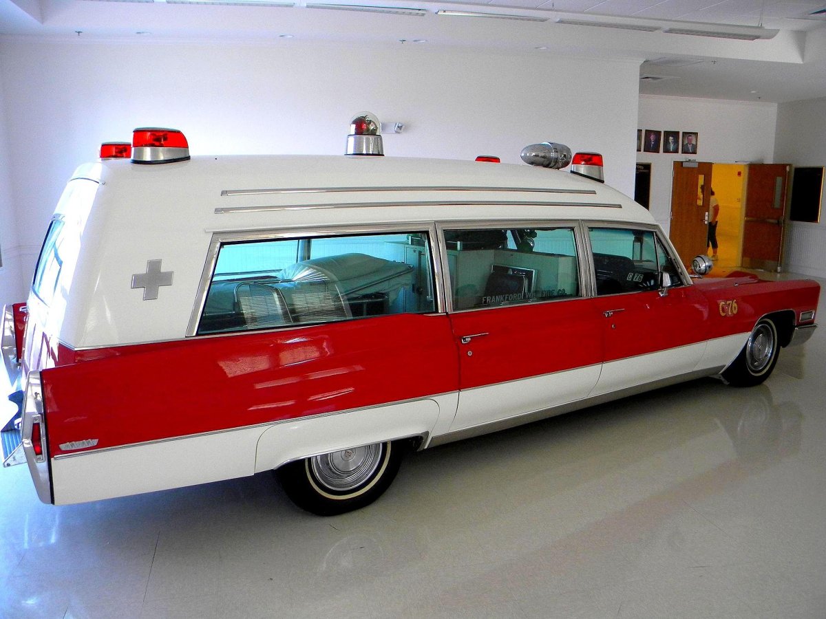 Cadillac Ambulance Matchbox