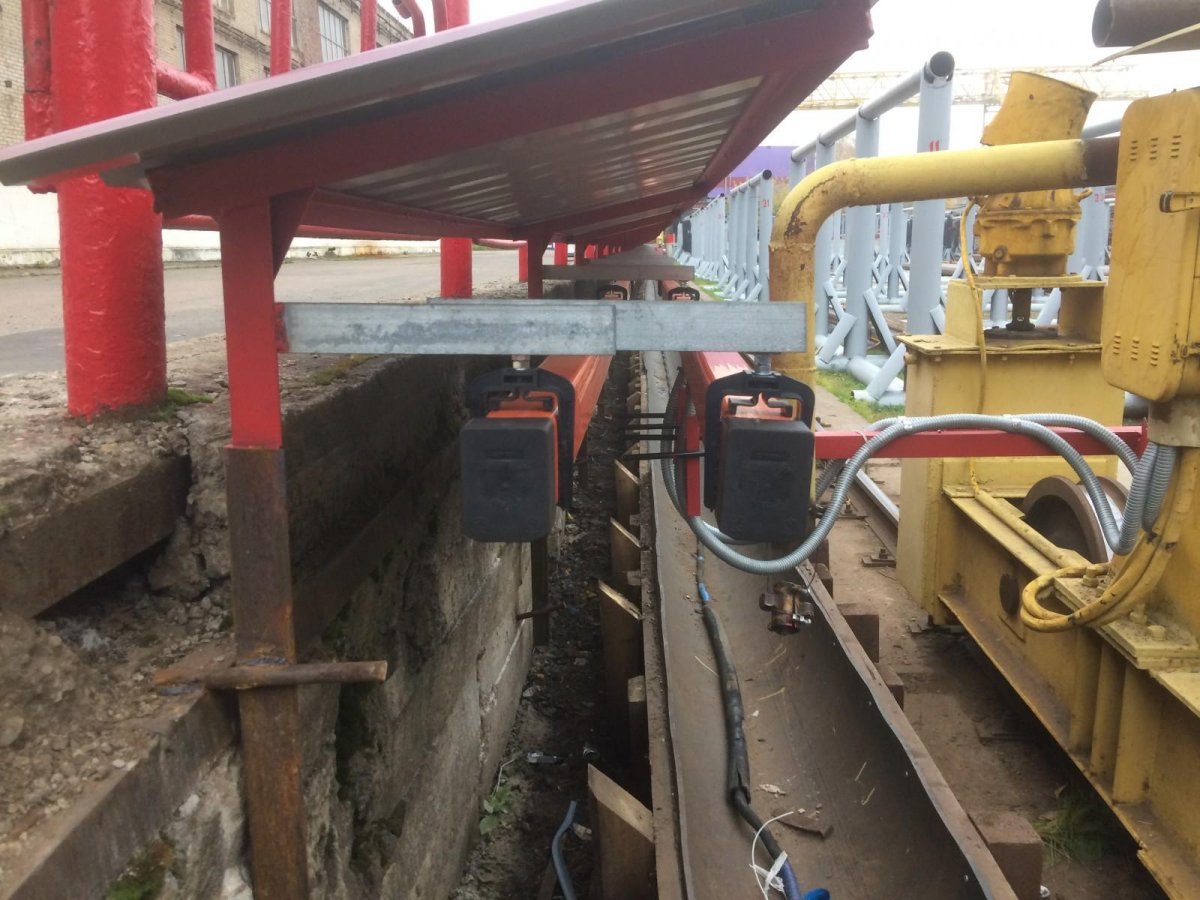 Кабельный токоподвод к козловому крану