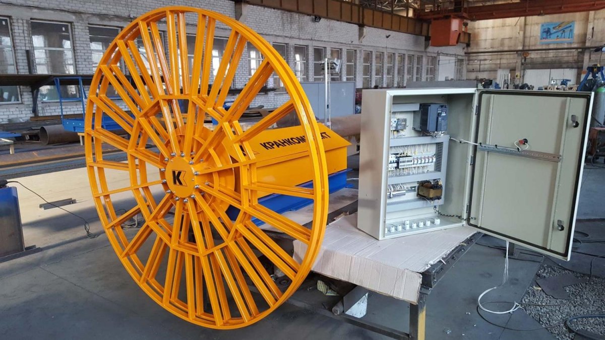 Кабельный барабан козлового крана к2р