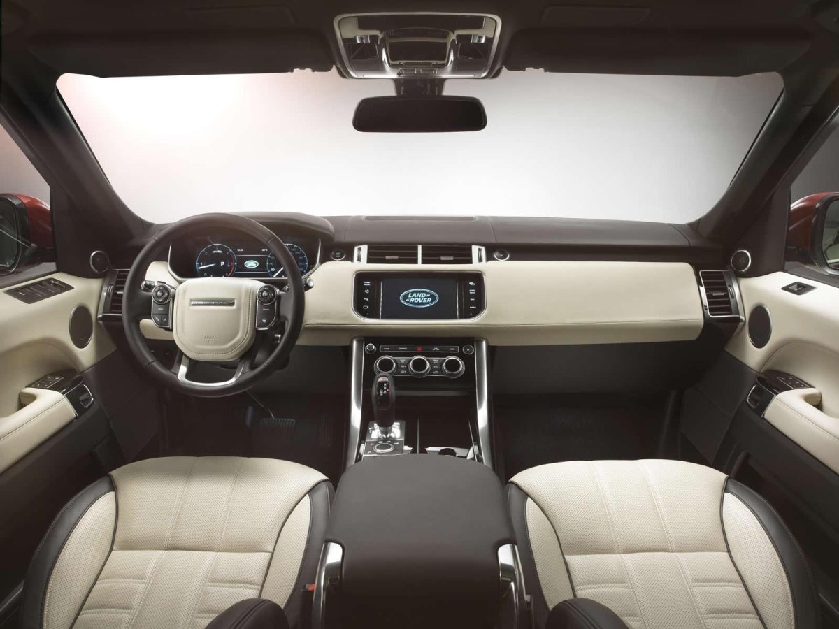 Land Rover range Rover Sport, 2013 кокпит