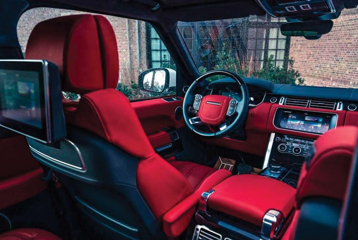 Land Rover range Rover 2020 салон