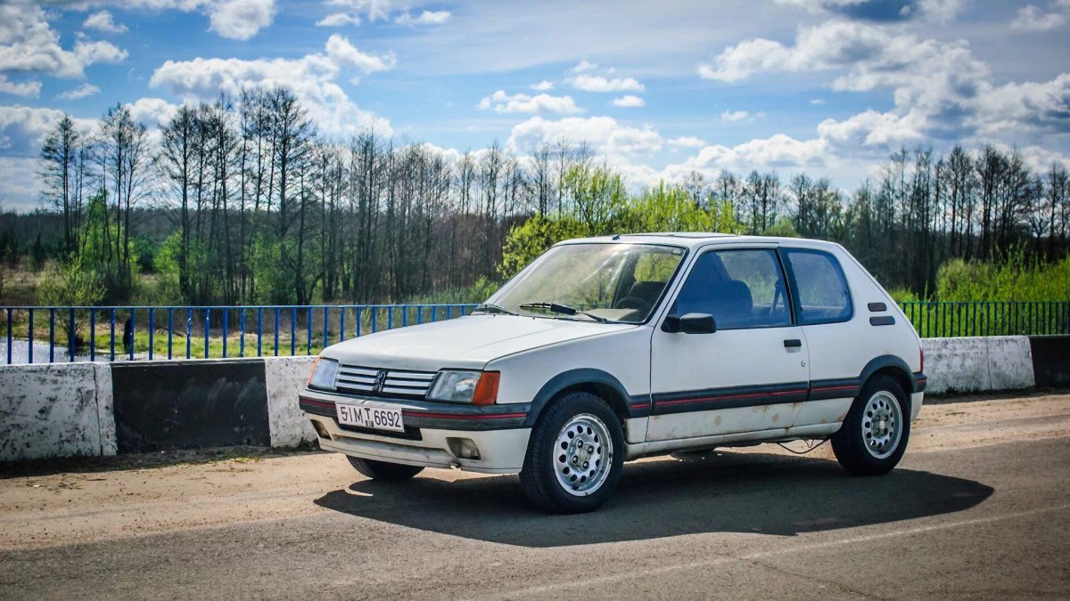 Peugeot 205 GTI ралли