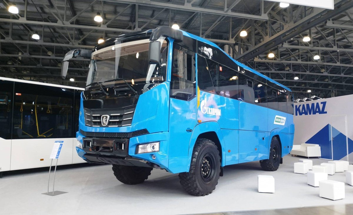 Вахтовый КАМАЗ внутри