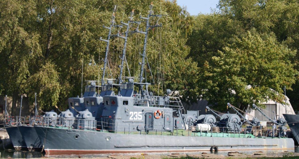 Рейдовый тральщик проекта 1258 Корунд