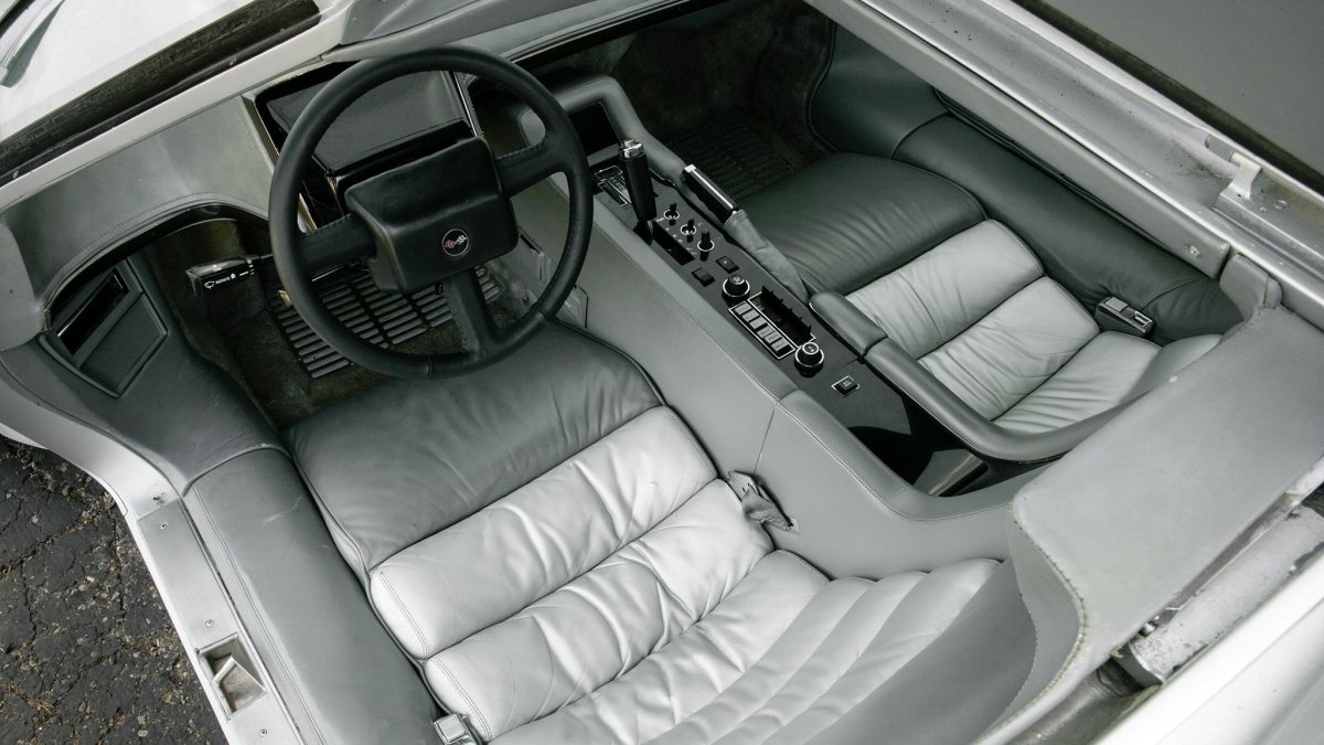 Шевроле Корвет 1968 салон