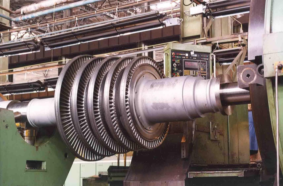 Ротор паровой турбины 6000 КВТ
