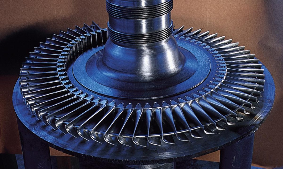 Паровая турбина Siеmens 104000010130 ta Turbine Rotor 1ks