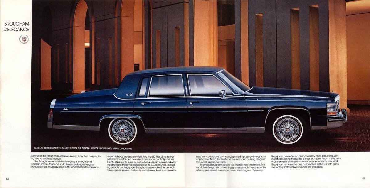 Cadillac Fleetwood Brougham 1989