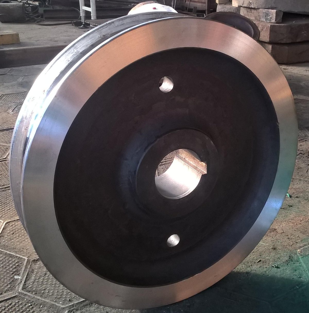 Сорбитизация крановых колес