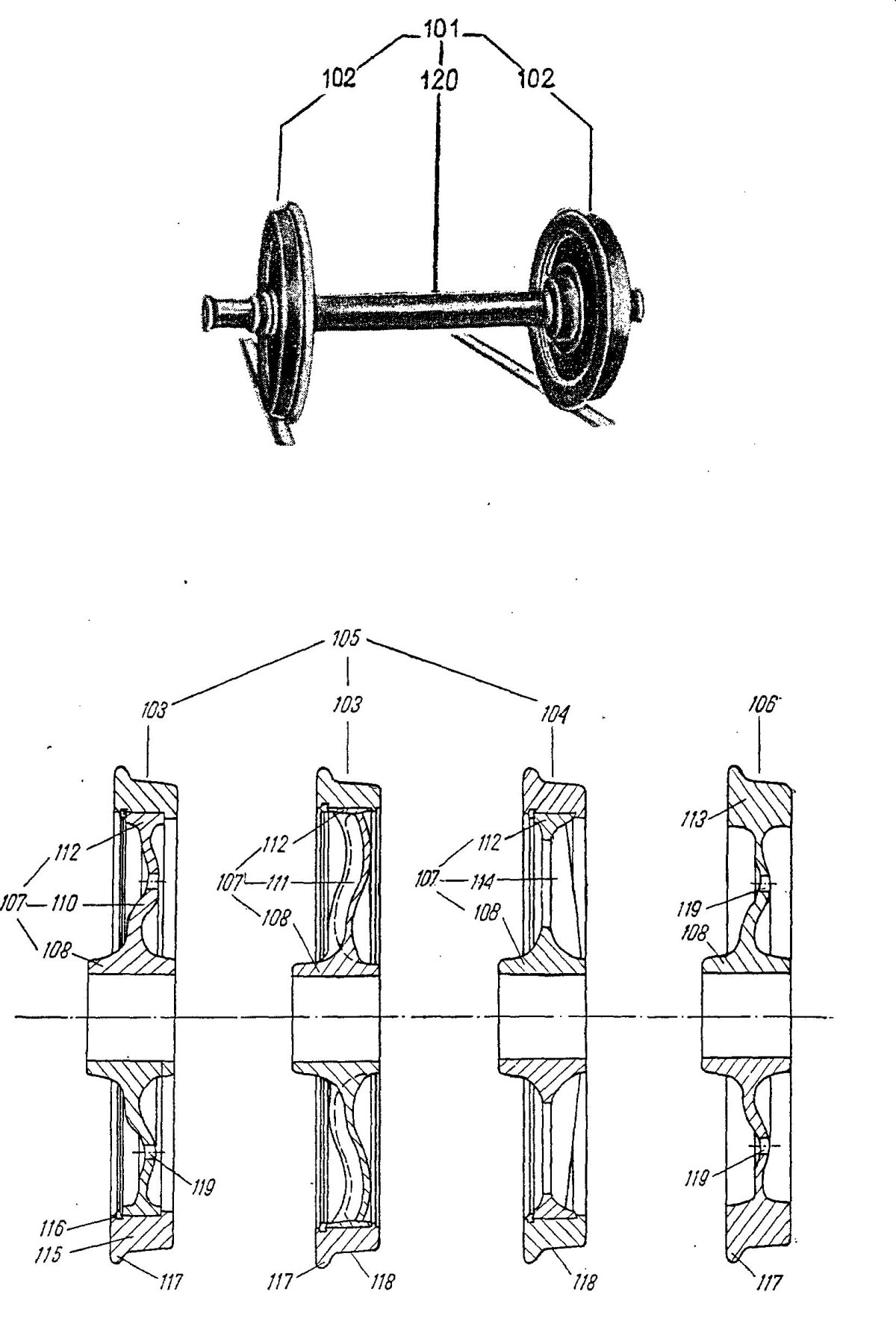 Реборда колесной пары