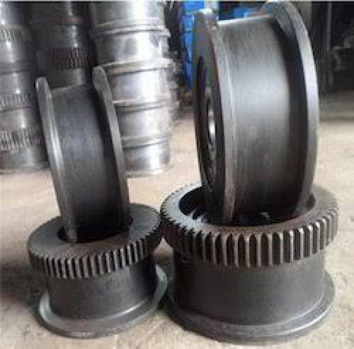 Колесо с ребордой для тележек