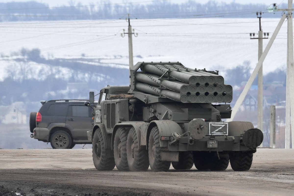 РСЗО 9п140 ураган