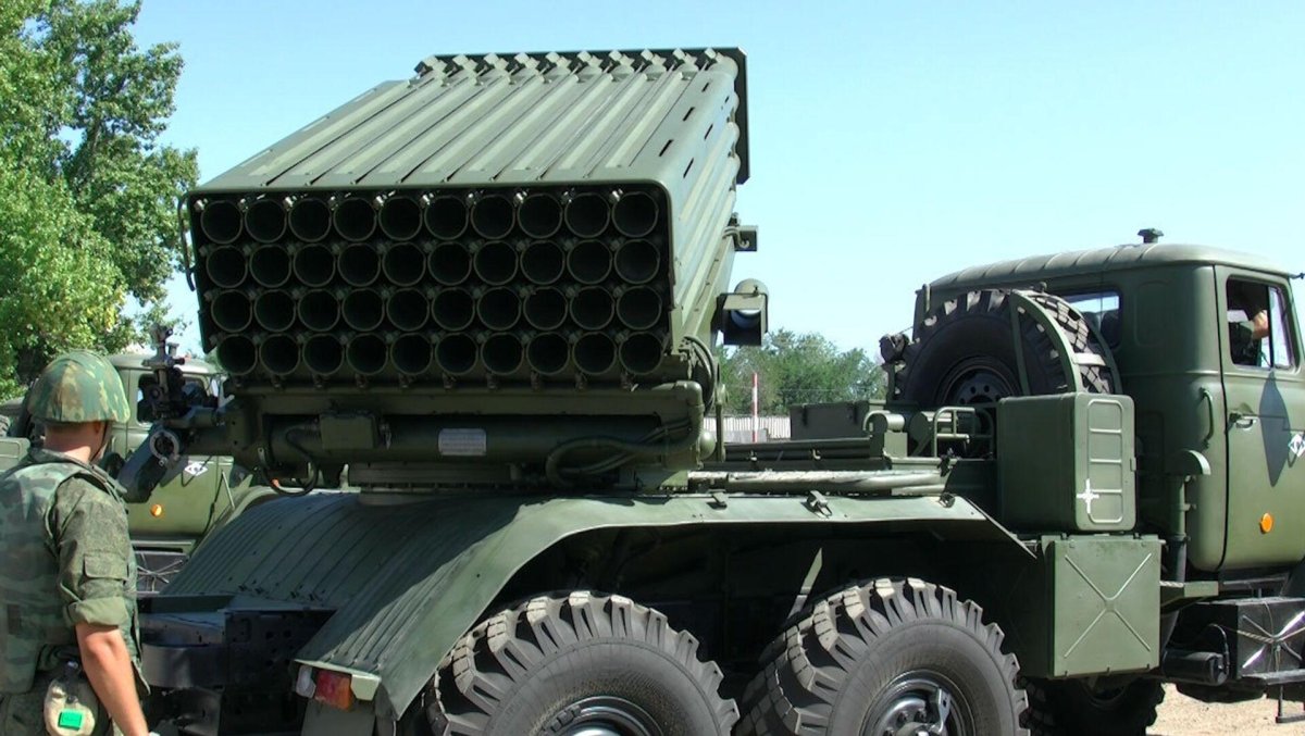 РСЗО Торнадо, град