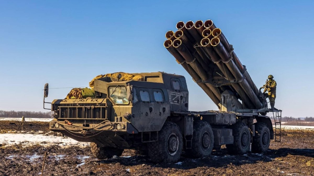 РСЗО Торнадо-с вс РФ