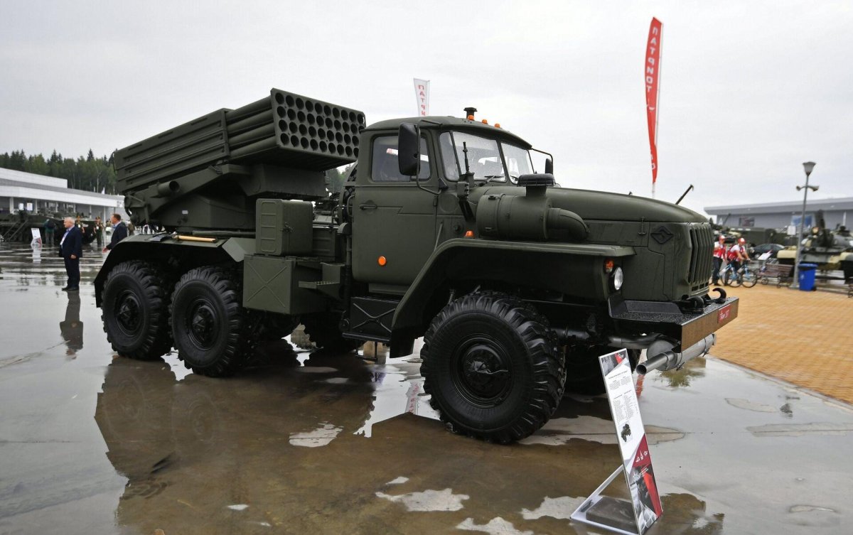 РСЗО БМ-21 Торнадо