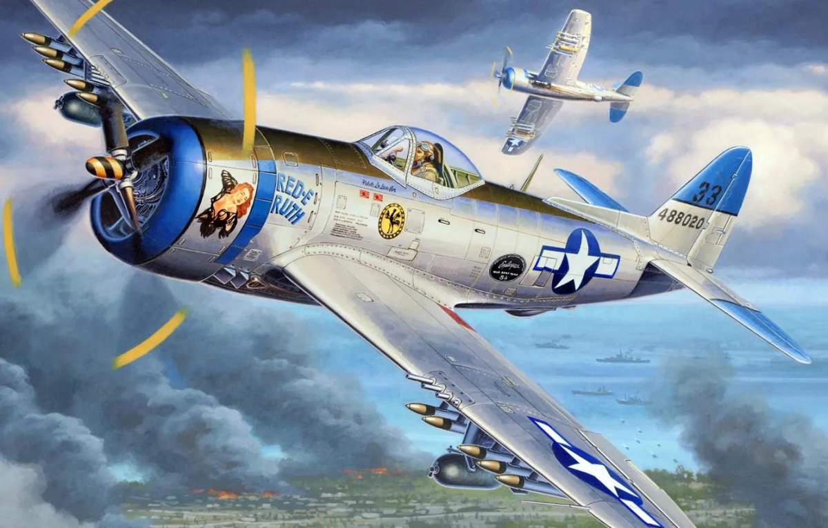 Thunderbolt самолет p-47