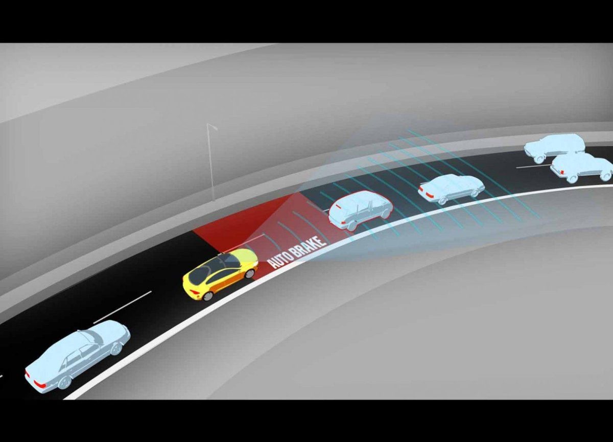 Вольво система экстренного торможения