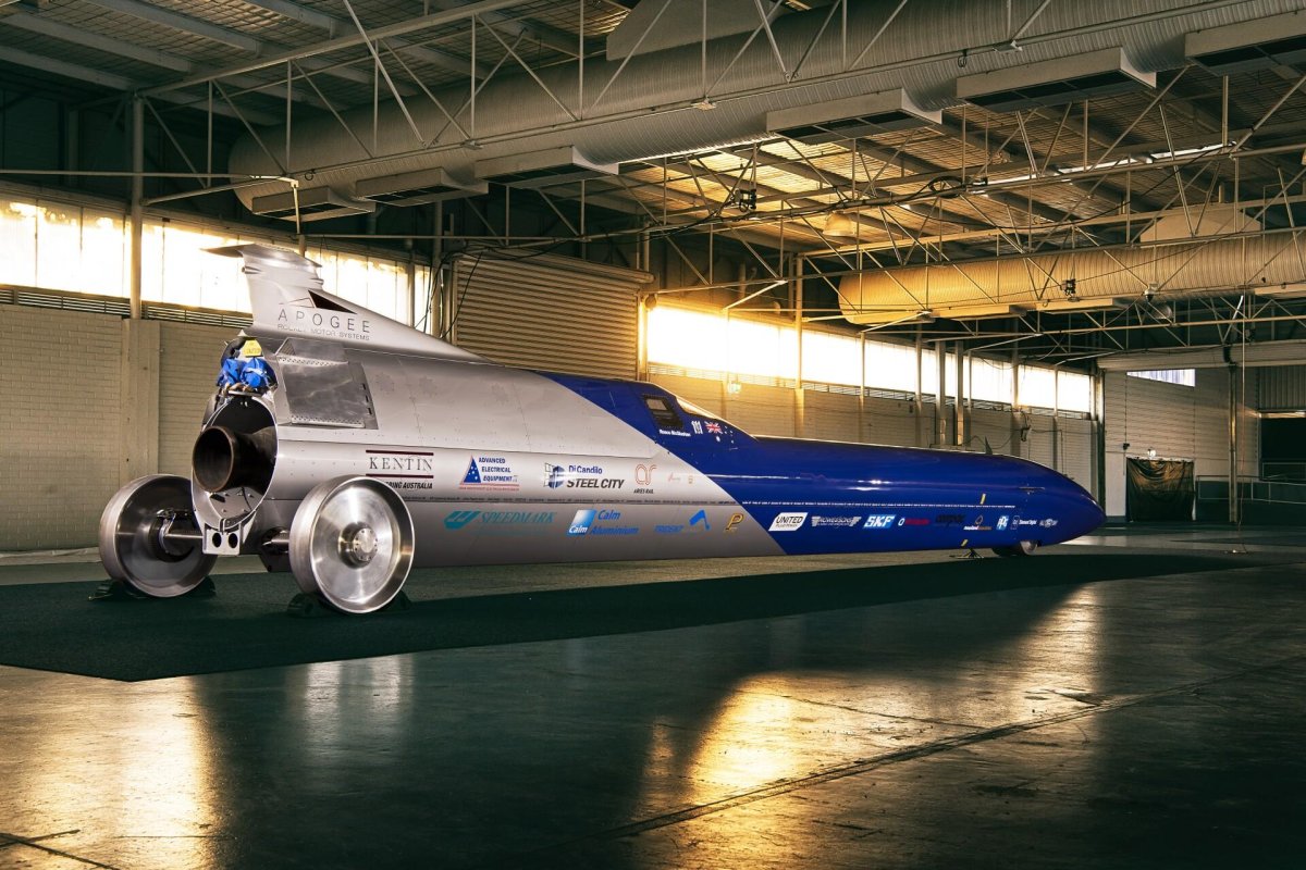 Bloodhound SSC 1609 км.ч